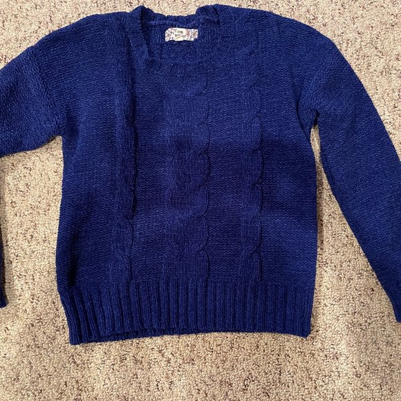 Pink Republic Girls Cobalt Blue Sweater XL (16) - Picture 1 of 4